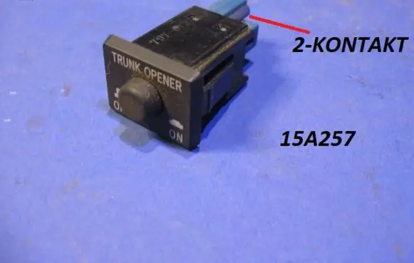 Toyota RAV 4 (XA30) Tailgate/boot open switch button 15A257