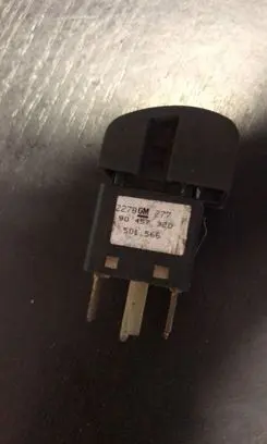 Opel Vectra B Air circulation switch 90457320