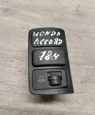 Headlight level height control switch