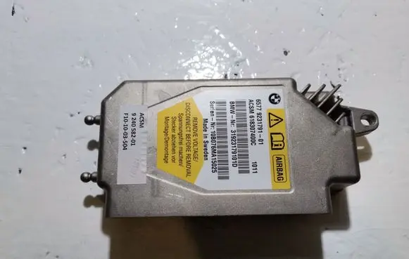 BMW 5 F10 F11 Airbag control unit/module 6577923179101 9231791 618307400C