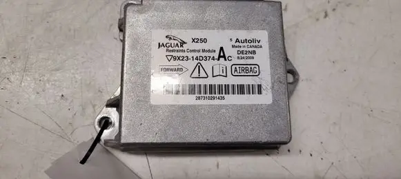 Jaguar XF X250 Airbag control unit/module 9X2314D374AC 287310291435