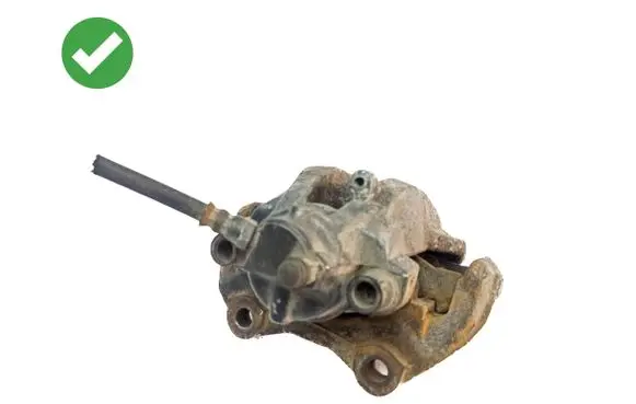 Mercedes-Benz E W211 Rear brake caliper 11817100491 118171 781013