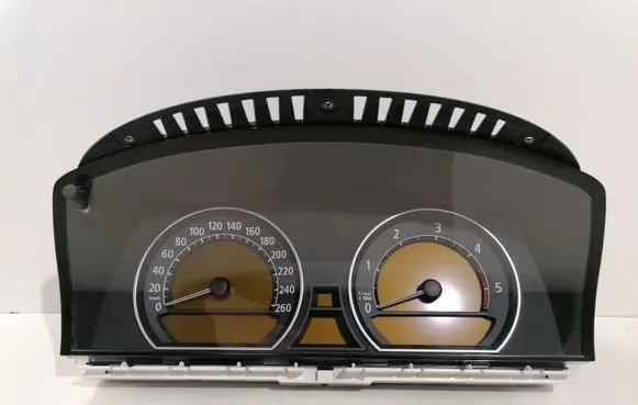BMW 7 E65 E66 Speedometer (instrument cluster) 62116946843 110080103