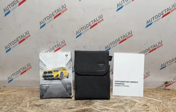 BMW X2 F39 Owners service history hand book 