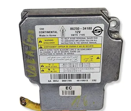 SsangYong Korando Airbag control unit/module 86250341804CAR 8625034180