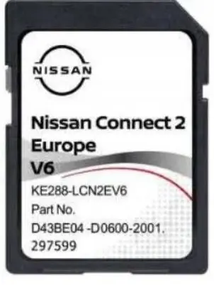Nissan Note (E11) Navigation maps CD/DVD KE288-LCNKEV6