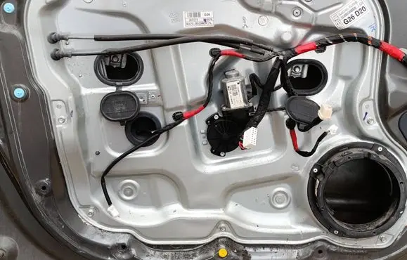 Hyundai Santa Fe Front window lifting mechanism without motor 2601213 0JY0076 824702B030WKS4