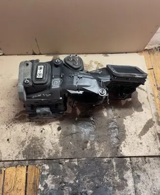 Interior heater climate box assembly