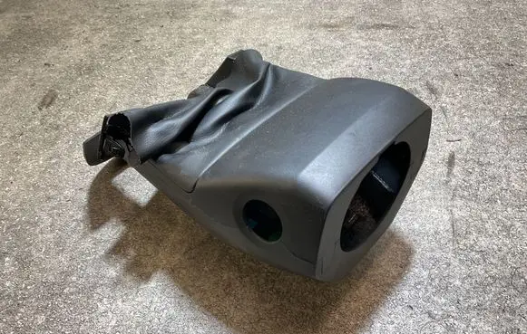 Steering wheel column trim