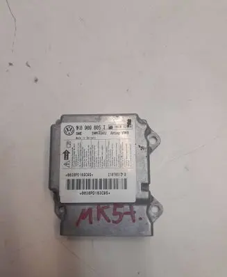 Volkswagen Golf Plus Airbag control unit/module 1K0909605T 21070512B 5WK43412