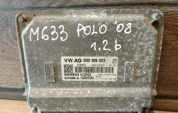 Volkswagen Polo IV 9N3 Engine control unit/module 03D906023 5WP4080604