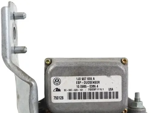 Volkswagen Golf IV ESP acceleration yaw rate sensor 1J1907637D 1J0907655A