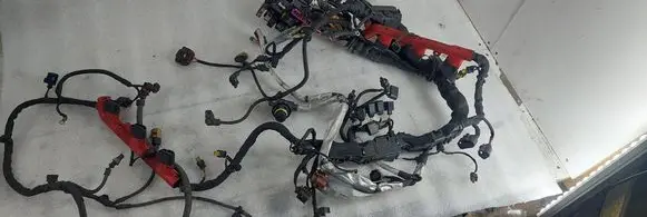 Engine installation wiring loom