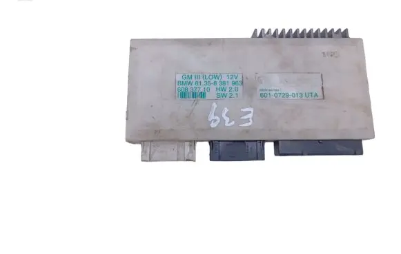 BMW 5 E39 Comfort/convenience module 61358381963 8381963
