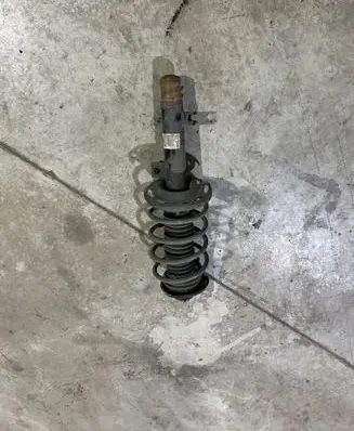 Peugeot 208 Front shock absorber with coil spring 9804831280
