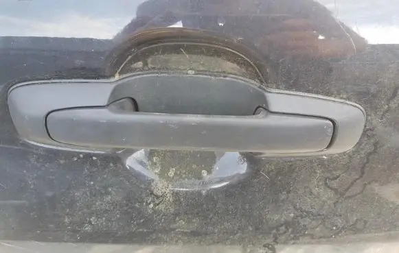 Suzuki Grand Vitara I Front door exterior handle