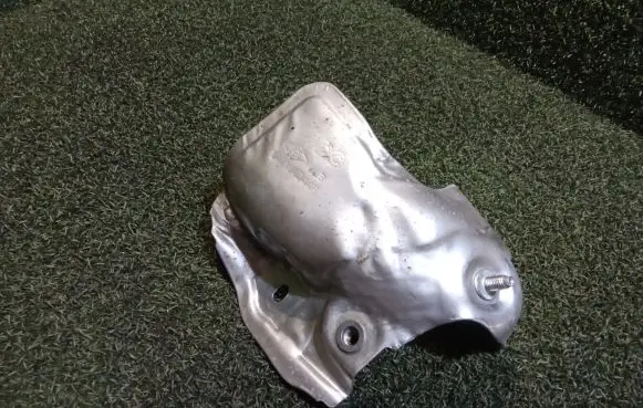 Heat shield in engine bay