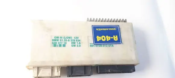 BMW 5 E39 Comfort/convenience module 61358378634 8378634 60837710