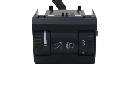Headlight level height control switch