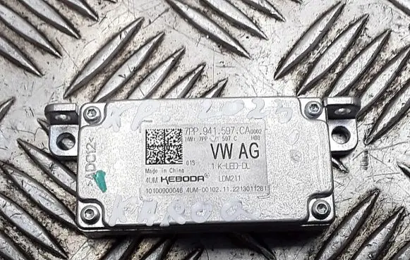 Skoda Karoq LED ballast control module 7pp941597ca