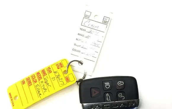 Jaguar F-Type Ignition key/card BJ3215K601CF