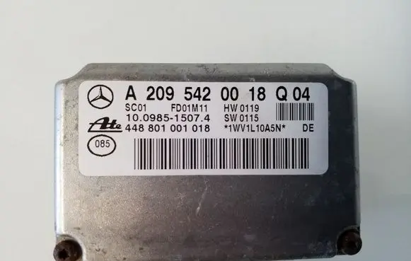 Mercedes-Benz CLK A209 C209 ESP acceleration yaw rate sensor A2095420018 448801001018