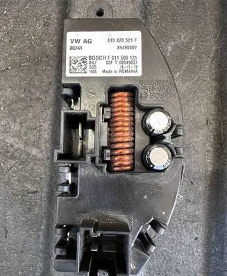 Heater blower motor/fan resistor