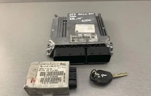 BMW X5 E53 Engine ECU kit and lock set 7800131 13617800131 13617794626
