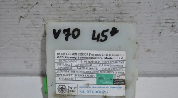Volvo S80 Alarm control unit/module 8622636