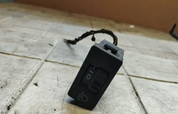 Peugeot 407 Headlight level height control switch 96384422