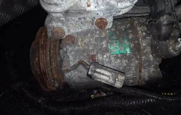 Opel Zafira A Air conditioning (A/C) compressor (pump) 09132925pg 8600