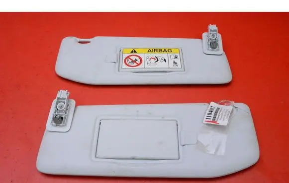 Peugeot 208 I Sun visor
