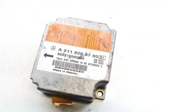 Mercedes-Benz E W211 Airbag control unit/module a2118203385 500310060094