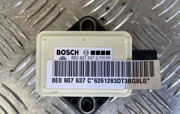Audi A4 S4 B7 8E 8H ESP acceleration yaw rate sensor 8E0907637C 6261283DT3BG8L0