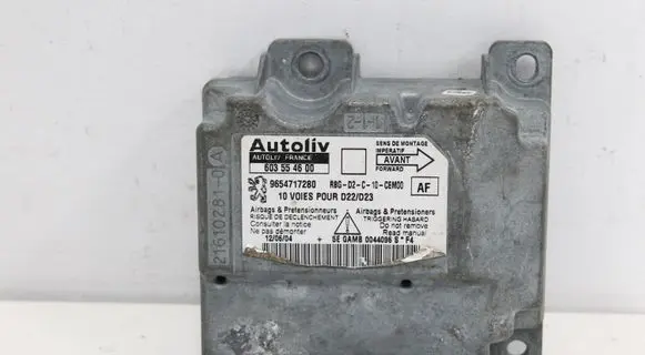 Peugeot 407 Airbag control unit/module 9654717280 603554600