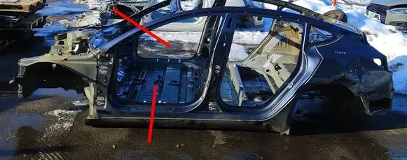 Tesla Model 3 Front quarter panel