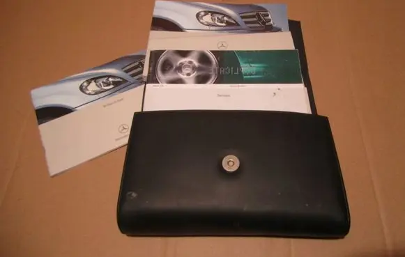 Mercedes-Benz ML AMG W164 Owners service history hand book 
