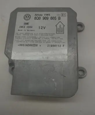 Volkswagen PASSAT B5 Airbag control unit/module 6Q0909605B 5WK42869 21990112F