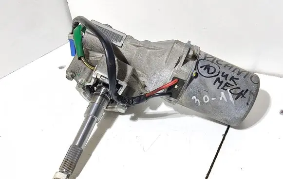Steering wheel axle set