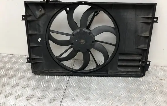 Skoda Octavia Mk2 (1Z) Radiator cooling fan shroud 1K0959455EF