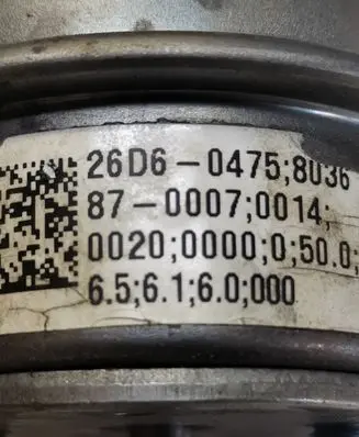 Renault Megane IV Turbo system vacuum part 433483119 IFC1