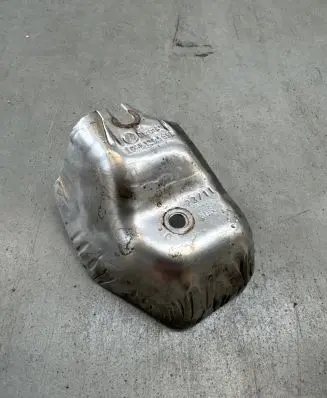 Heat shield in engine bay