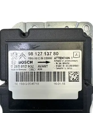 Peugeot 2008 I Airbag control unit/module 9812713780