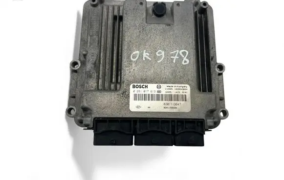 Renault Laguna III Engine control unit/module ECU 8201119647 0281017613