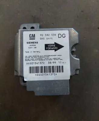 Opel Zafira A Airbag control unit/module 90582536 1923594 DGS0154137Z