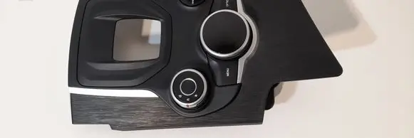 Gear shifter surround trim plastic