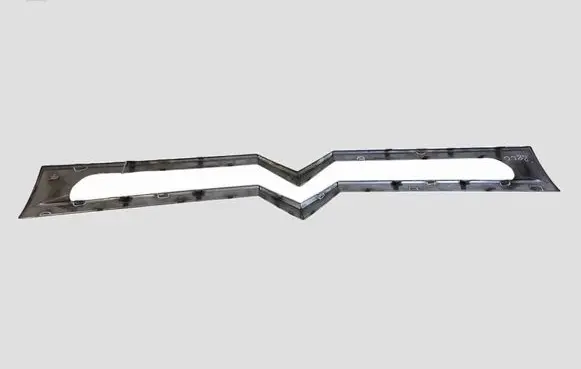 Citroen Berlingo Front bumper splitter molding 9681808977