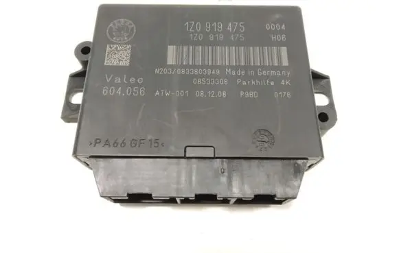 Skoda Superb B6 (3T) Parking PDC control unit/module 1Z0919475 604056 08533308