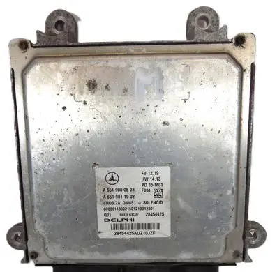 Mercedes-Benz E W212 Engine control unit/module ECU A6519000503