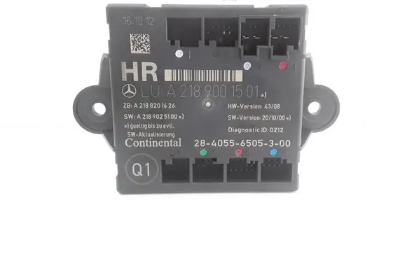 Mercedes-Benz E W212 Door control unit/module A2189001501 A2188201626